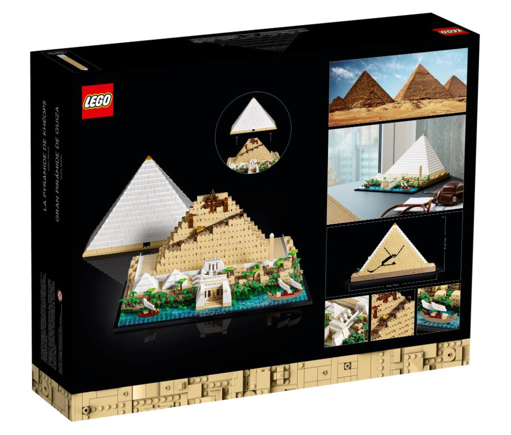 LEGO ARCHITECTURE - LA GRANDE PYRAMIDE DE GIZEH #21058