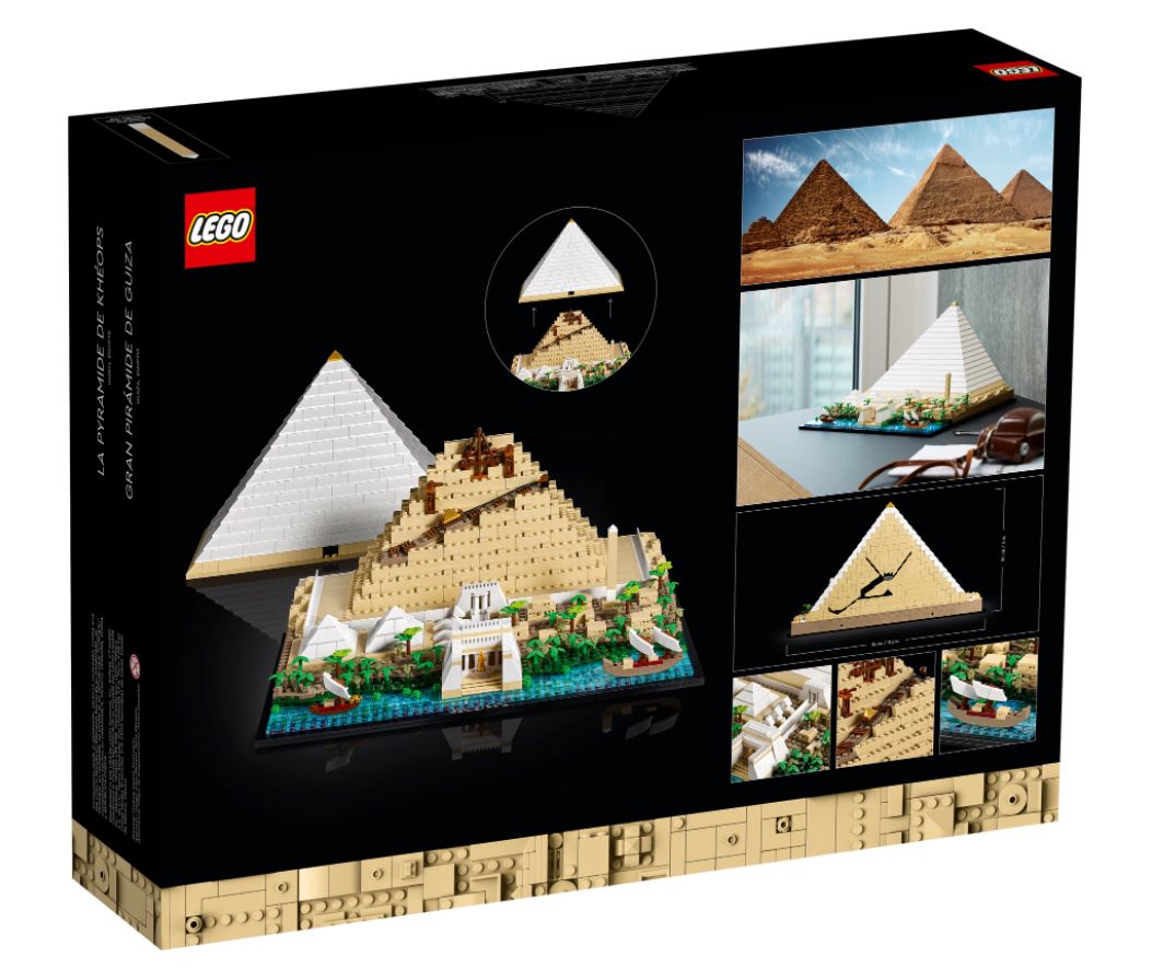 LEGO ARCHITECTURE - LA GRANDE PYRAMIDE DE GIZEH #21058