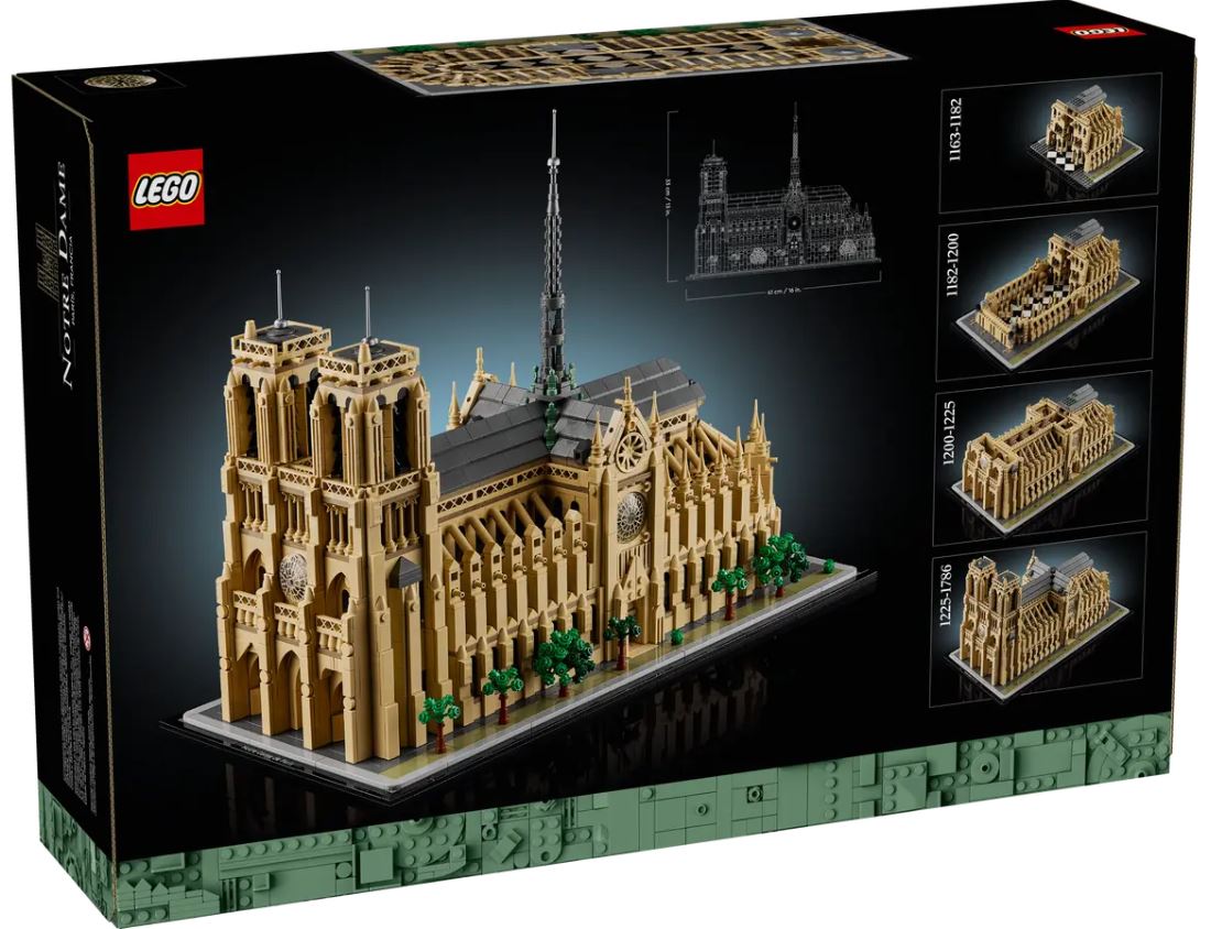 LEGO ARCHITECTURE - NOTRE-DAME DE PARIS #21061
