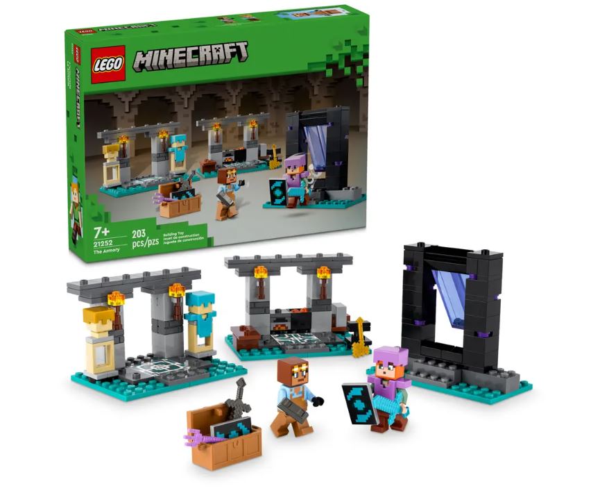 LEGO MINECRAFT - L'ARMURERIE #21252