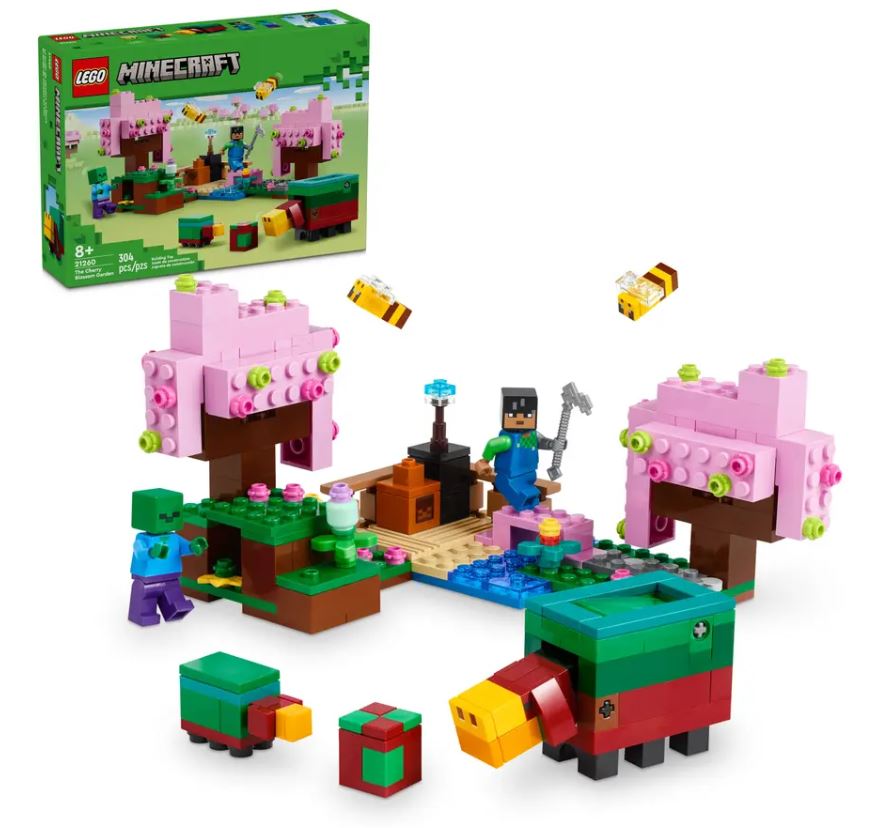 LEGO MINECRAFT - LE JARDIN DE CERISIERS EN FLEURS #21260