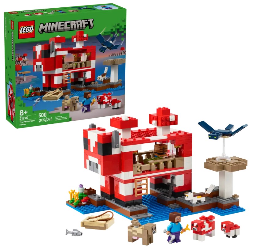 LEGO MINECRAFT - LA MAISON MOOSHROOM #21270