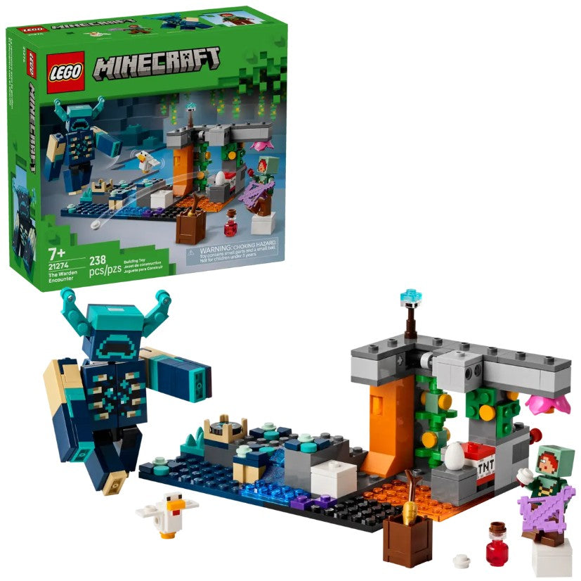 LEGO MINECRAFT - LA RENCONTRE AVEC LE WARDEN #21274