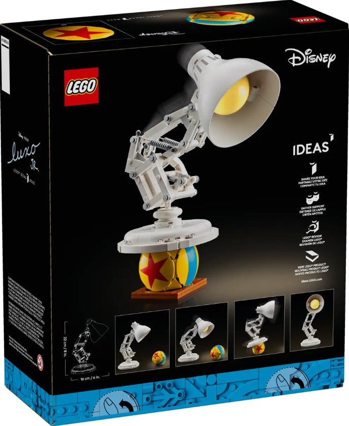 LEGO IDEAS - DISNEY PIXAR LUXO JR. #21357