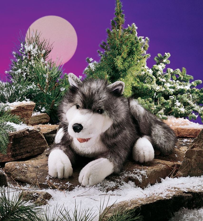 MARIONNETTE LOUP POLAIRE