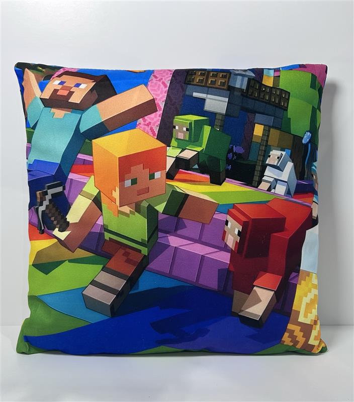 COUSSIN - MINECRAFT STEVE ET ALEX