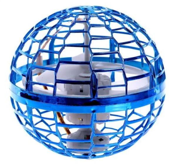 GYROSPHÈRE VOLANTE AVEC LUMIÈRE (BALLE) - FLYING SPINNER