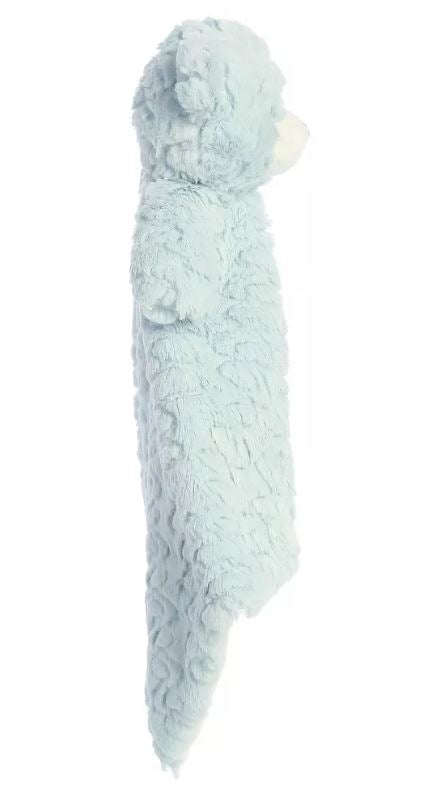 AURORA HUGGY - BLUE LUVSTER BEAR COMFORT BLANKET 16"