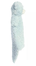 AURORA HUGGY - BLUE LUVSTER BEAR COMFORT BLANKET 16"