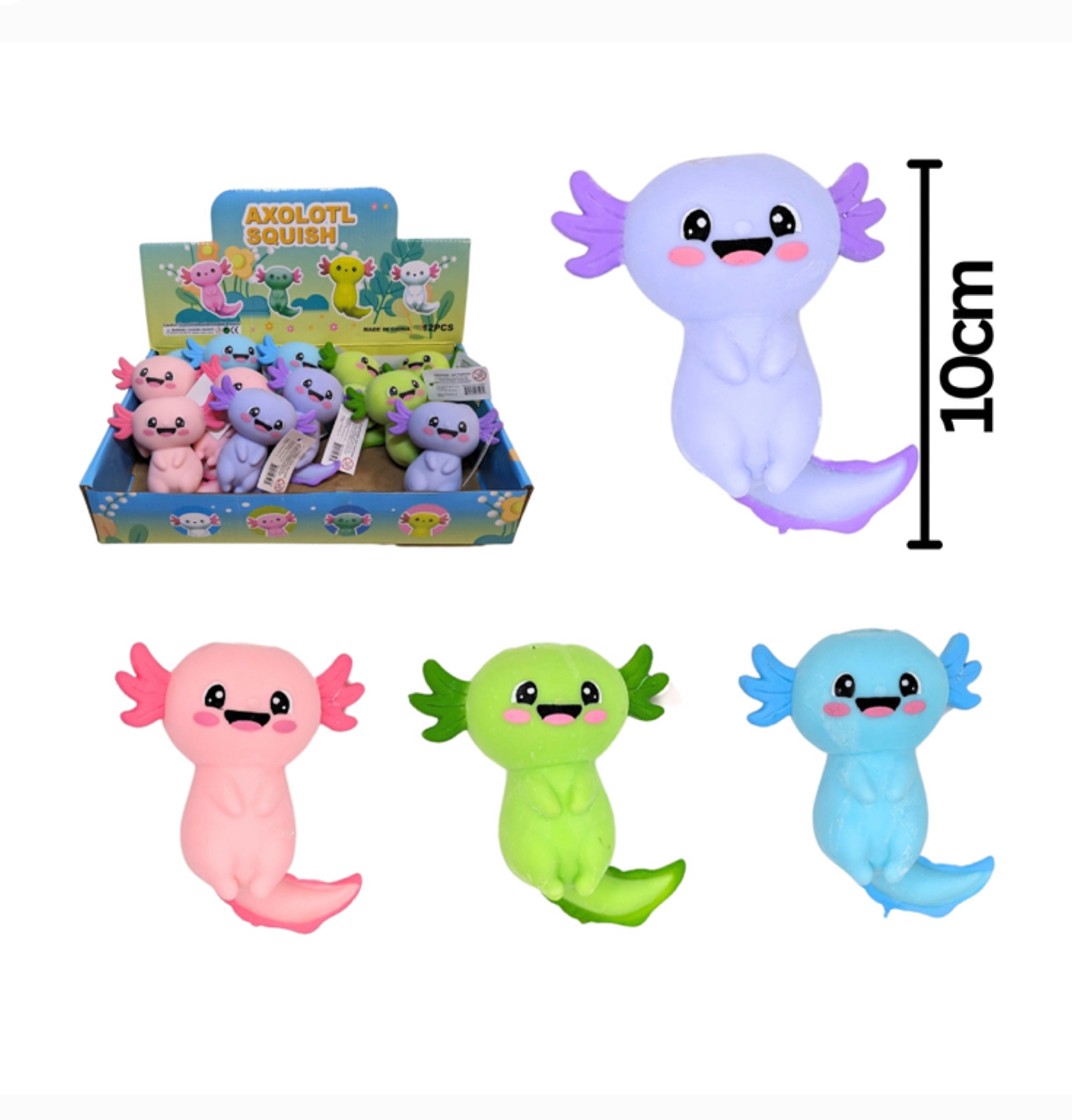AXOLOTL STRETCH ASSORTED