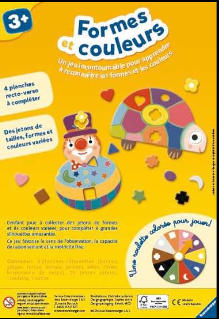 JEU FORMES ET COULEURS - Version française