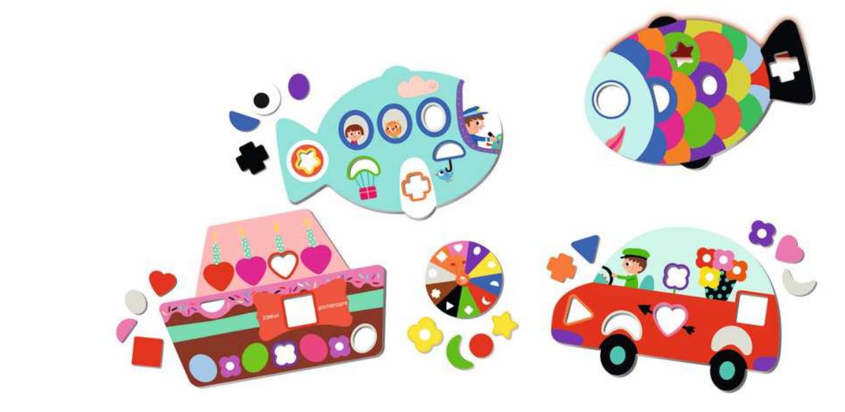 JEU FORMES ET COULEURS - Version française