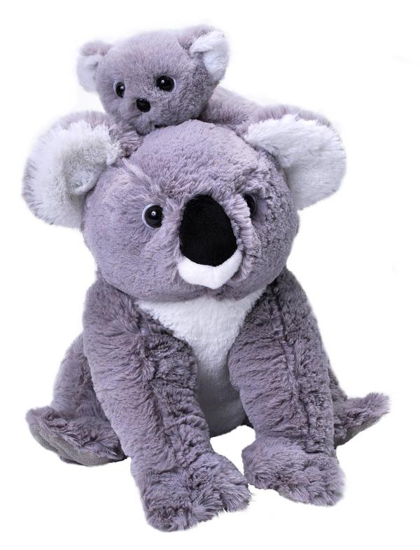 PELUCHE MAMAN ET BÉBÉ KOALA - WILD REPUBLIC