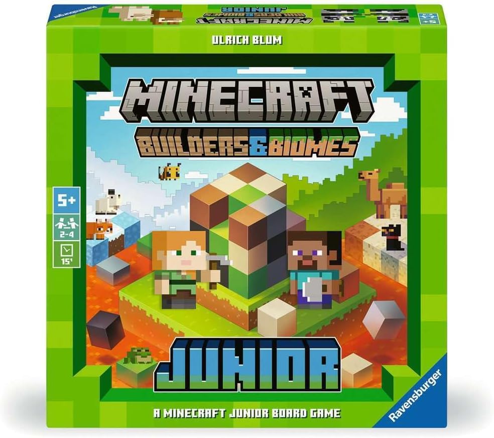 JEU MINECRAFT JUNIOR - BUILDERS & BIOMES