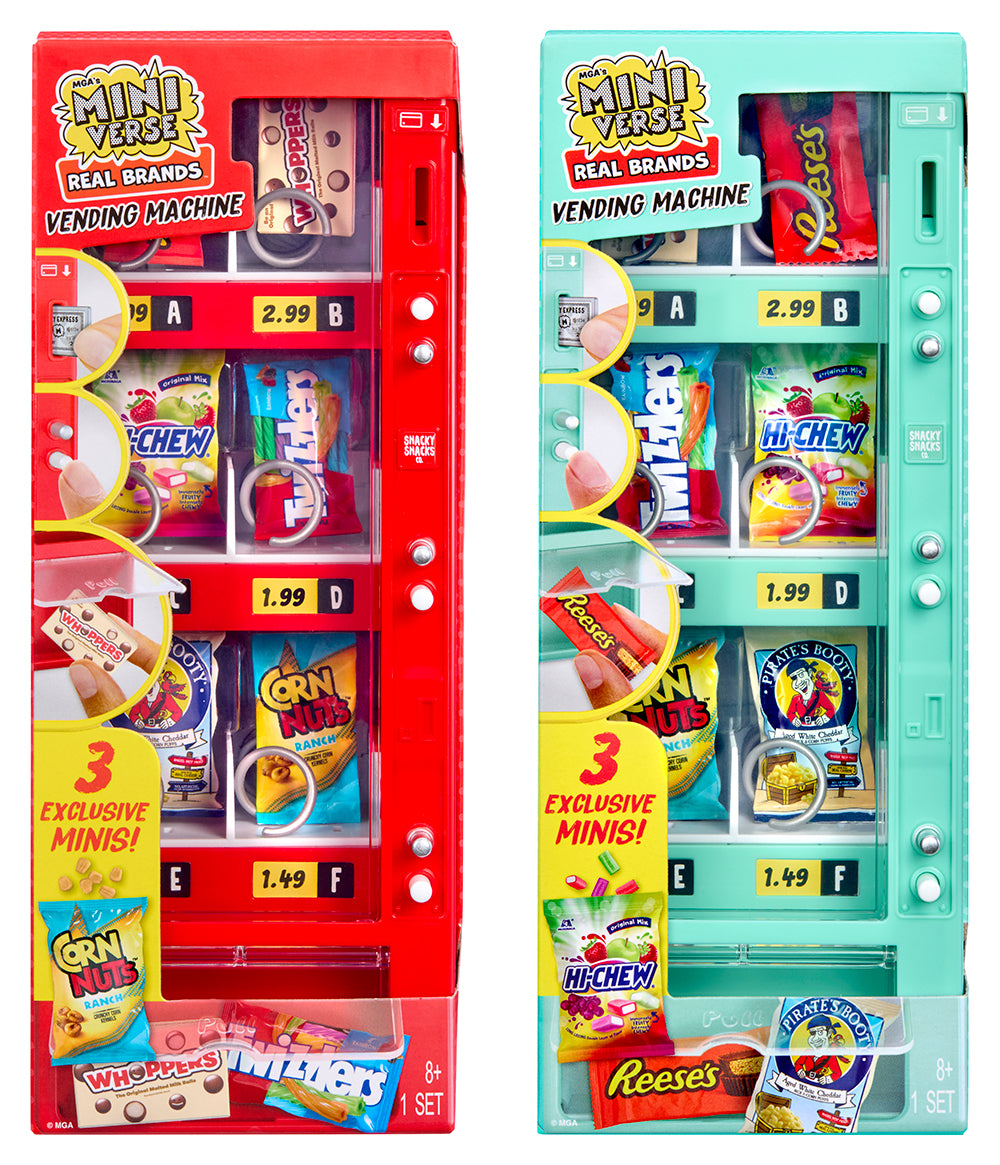 MINIVERSE - MAKE IT MINI REAL BRANDS - MACHINE DISTRIBUTRICE ASST