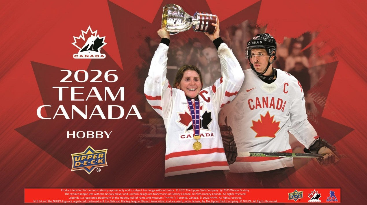 HOCKEY CARDS - UD TEAM CANADA HOCKEY 25/26