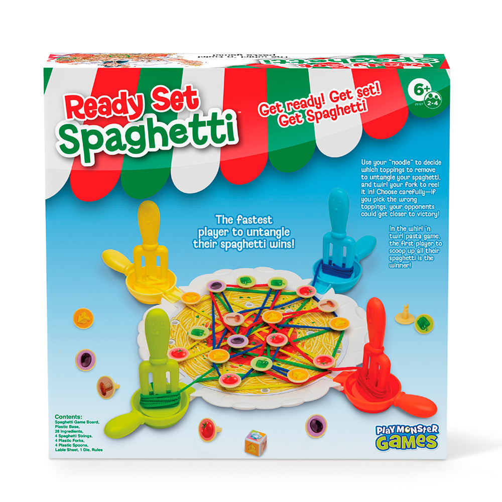 JEU À VOS MARQUES, PRÊTS, SPAGHETTI - VERSION BILINGUE