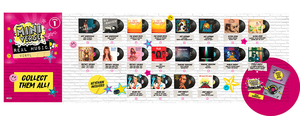 MINIVERSE - REAL MUSIC MINI TOURNE-DISQUE