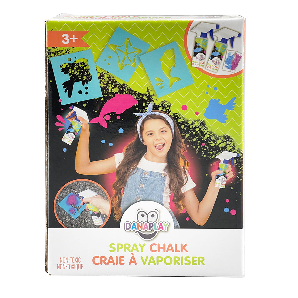 DANAPLAY - ENSEMBLE DE CRAIES À VAPORISER AVEC POCHOIRS