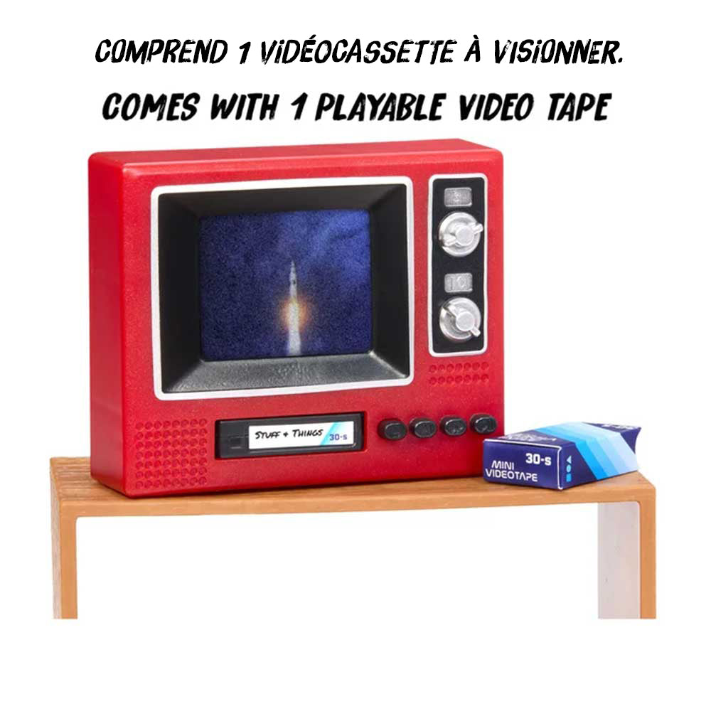 MINIVERSE - REAL TV MINI LECTEUR VHS (CASSETTES)