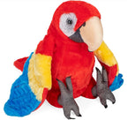 PELUCHE PERROQUET ARA 38 CM (15") - WILD REPUBLIC