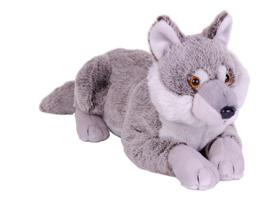 PLUSH - EARTHKINS WOLF 15" - WILD REPUBLIC