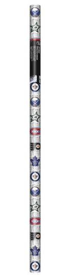 NHL (HOCKEY) WRAPPING PAPER 30" X 5 FEET