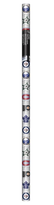 NHL (HOCKEY) WRAPPING PAPER 30" X 5 FEET