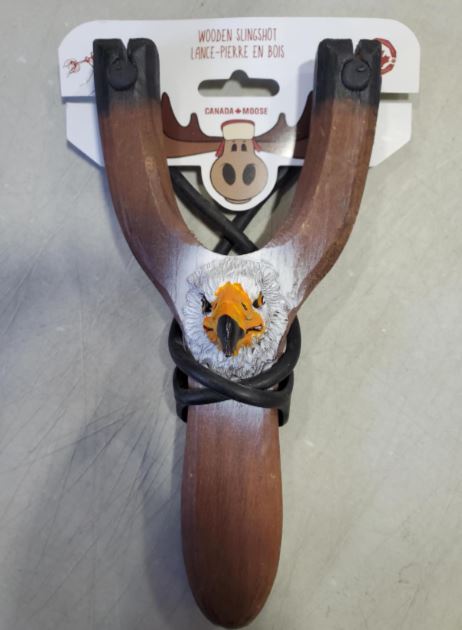 LANCE-PIERRE AIGLE EN BOIS (SLINGSHOT)