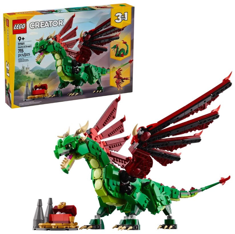 LEGO CREATOR - LE DRAGON MÉDIÉVAL #31161