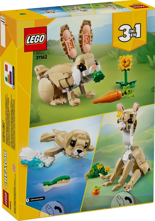 LEGO CREATOR - ADORABLE RABBIT #31162
