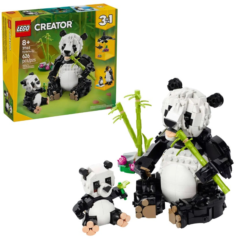 LEGO CREATOR - ANIMAUX SAUVAGES : LA FAMILLE DE PANDAS #31165