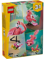 LEGO CREATOR - LES ANIMAUX SAUVAGES : LE FLAMANT ROSE #31170