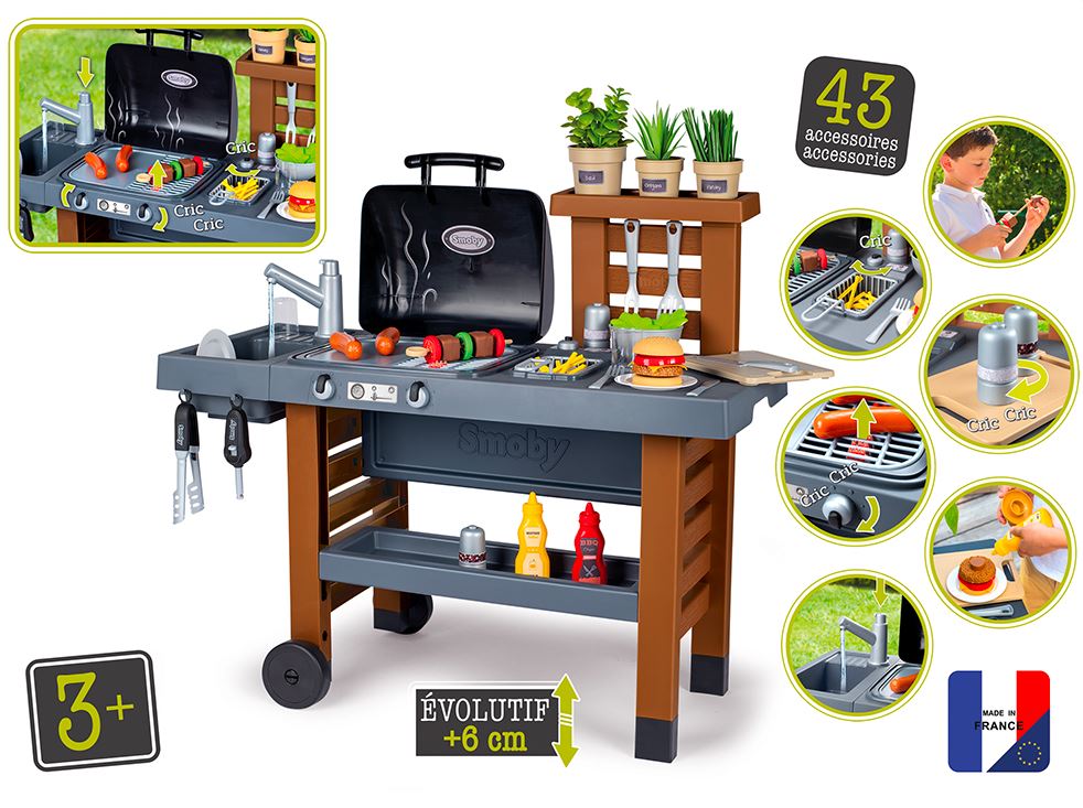 SMOBY - CUISINE DE JARDIN (BARBECUE)