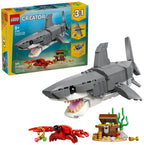 LEGO CREATOR - LE REQUIN FÉROCE ET LE COFFRE AU TRÉSOR #31381