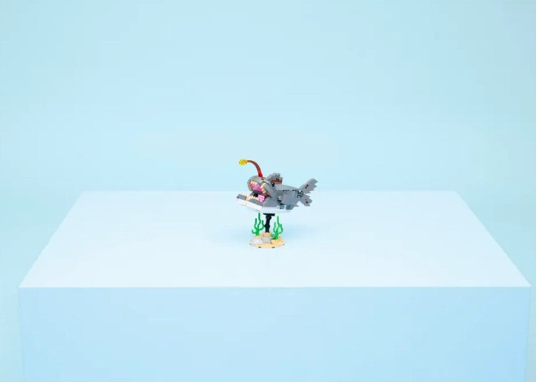 LEGO CREATOR - LE REQUIN FÉROCE ET LE COFFRE AU TRÉSOR #31381