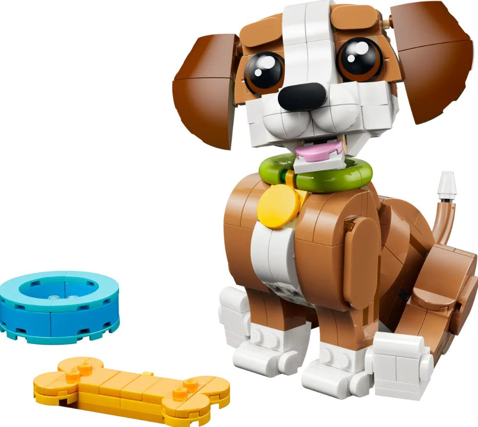LEGO CREATOR - LES ANIMAUX MIGNONS - LE CHIOT JOUEUR #31382