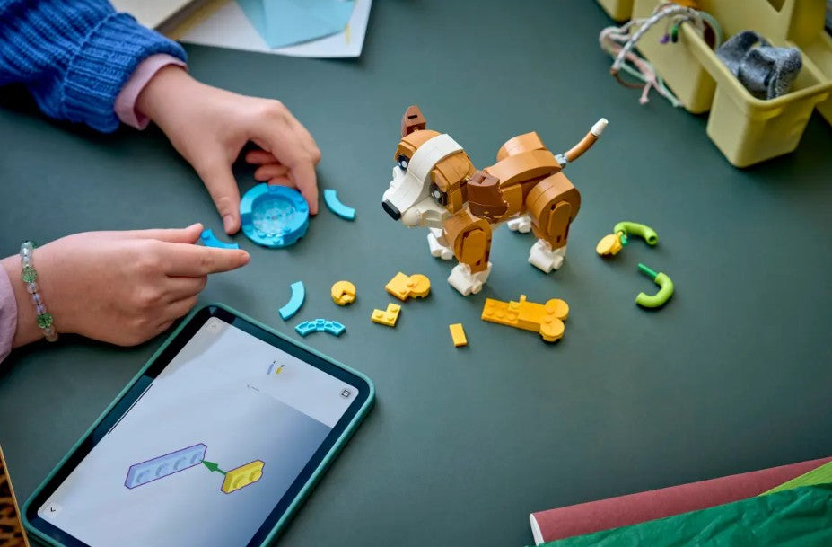 LEGO CREATOR - LES ANIMAUX MIGNONS - LE CHIOT JOUEUR #31382