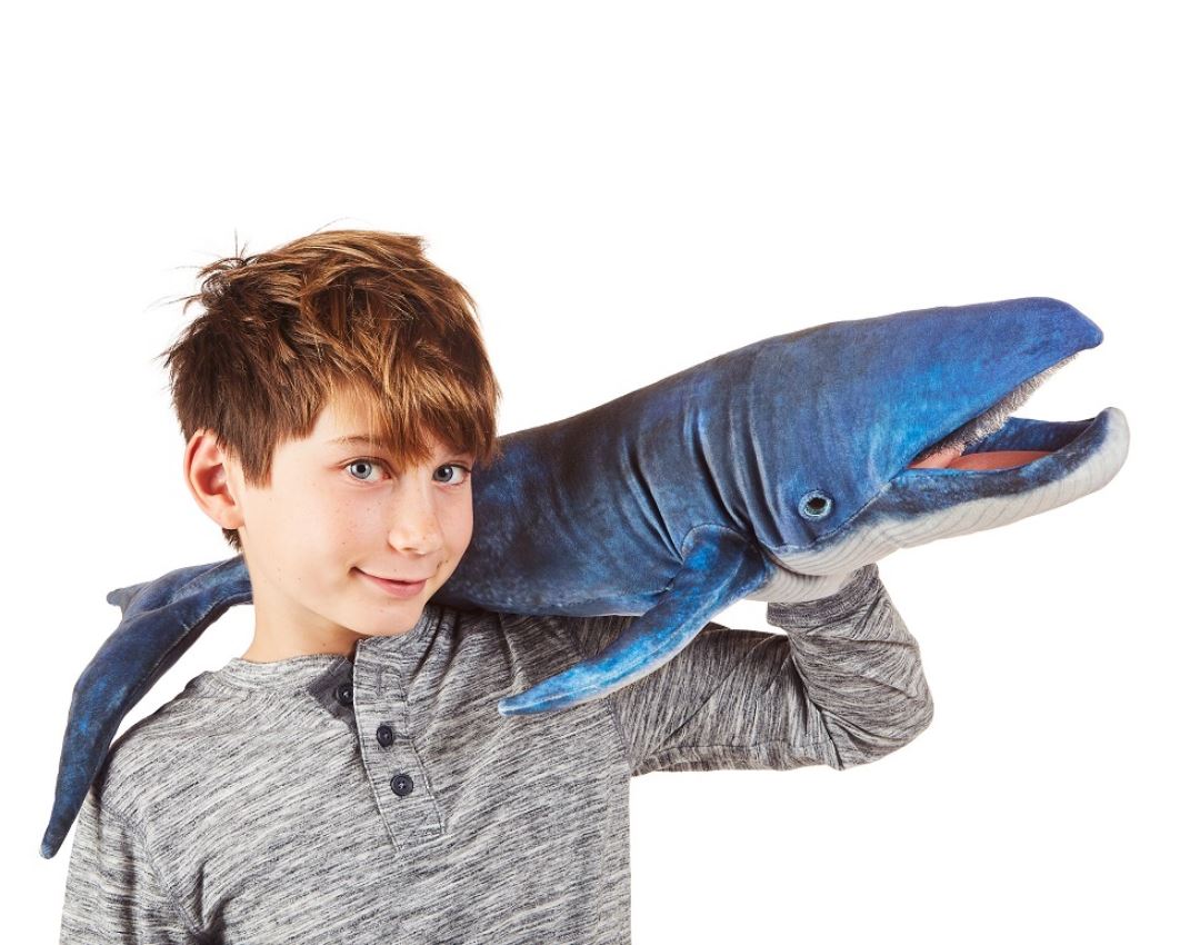 MARIONNETTE - BALEINE BLEUE