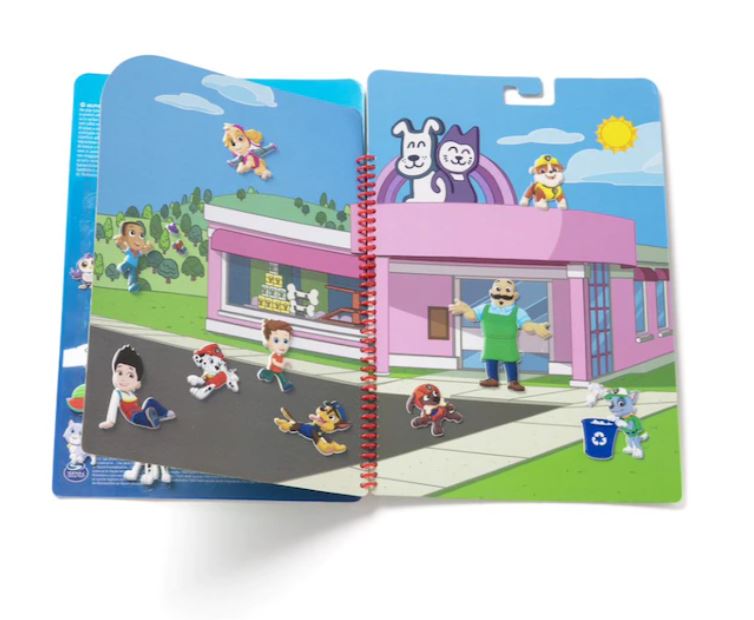 MELISSA AND DOUG - PAW PATROL REUSABLE PUFFY STICKERS - ADVENTURE BAY