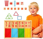 JEU ENSEMBLE DE BÂTONS MATHÉMATIQUES