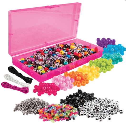 FASHION ANGELS - TELL YOUR STORY - ENSEMBLE DE PERLES ALPHABET 1500 +