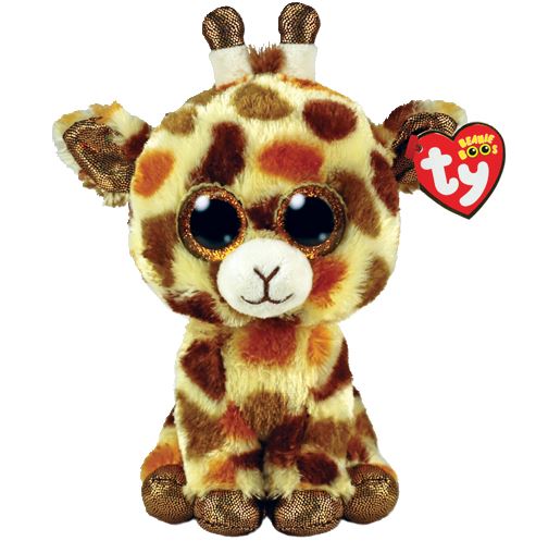 PELUCHE TY BEANIE BOOS - STILTS LA GIRAFE PETIT 6"