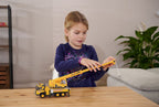 MAJORETTE - CAMION-GRUE VOLVO SONS ET LUMIÈRES