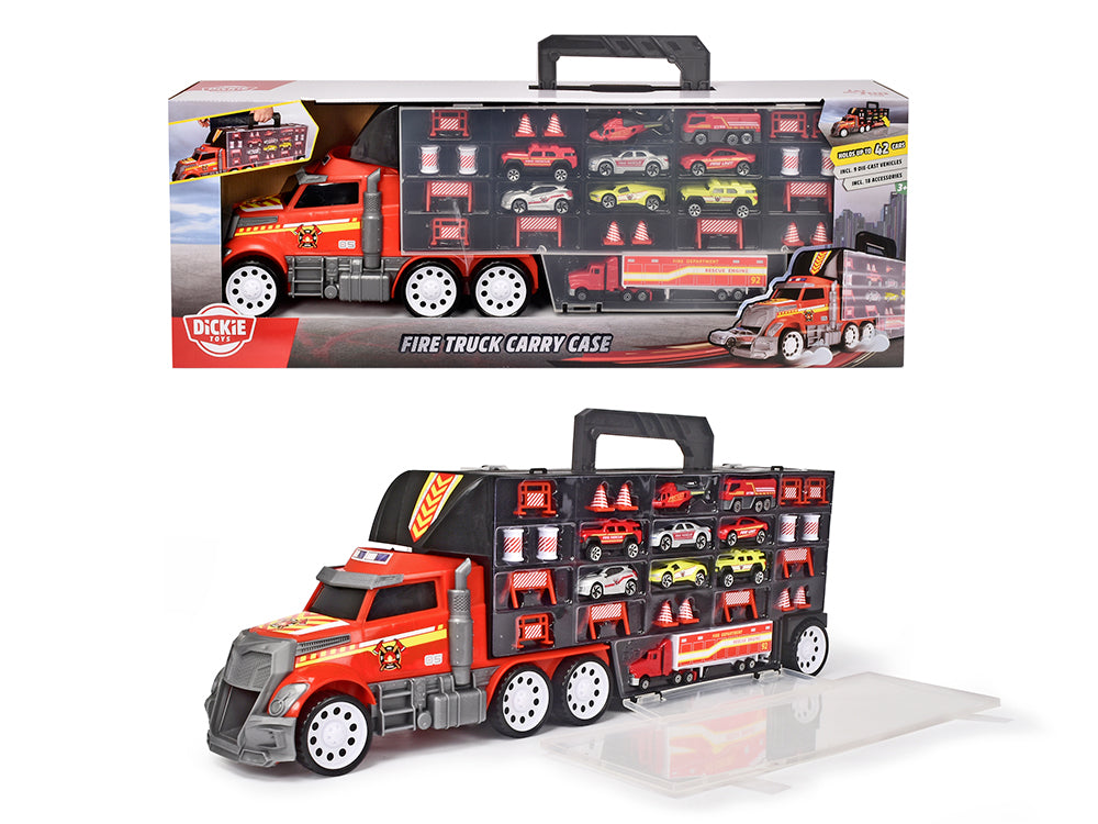 DICKIE - CITY FIRE ENGINE CARRY CASE 62 CM (24.41")