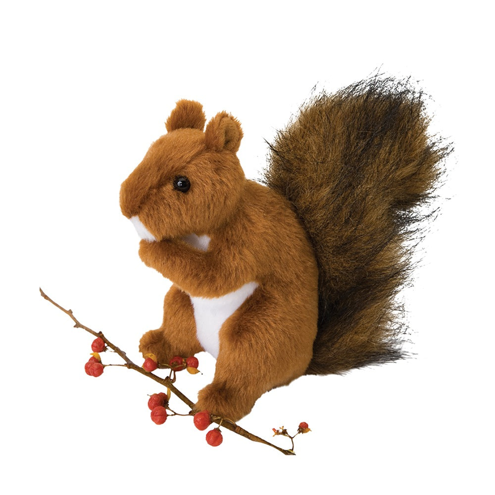 PLUSH TOY - ROADIE THE RED SQUIRREL (6")