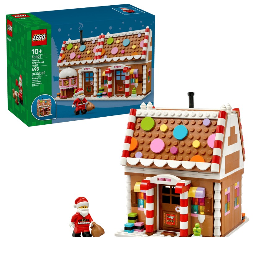 LEGO SEASONS AND OCCASIONS - LA MAISON EN PAIN D'ÉPICES FESTIVE #40809