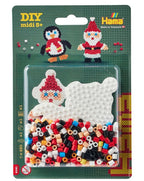 HAMA - PETIT BLISTER PÈRE NOËL ET PINGOUIN 450 PERLES