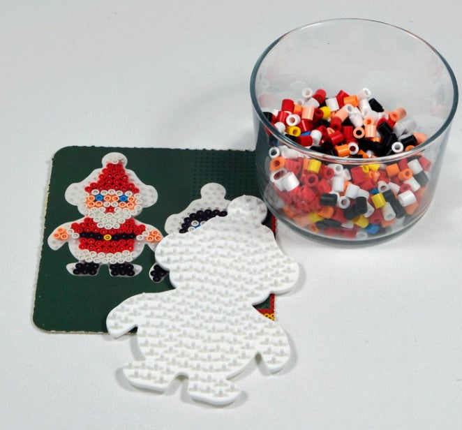 HAMA - PETIT BLISTER PÈRE NOËL ET PINGOUIN 450 PERLES
