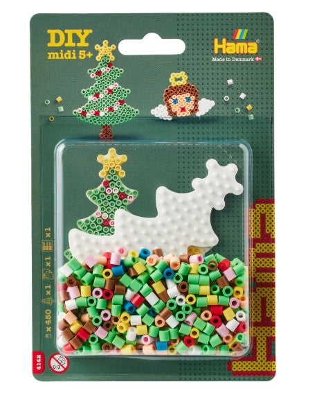 HAMA - PETIT BLISTER SAPIN NOËL 450 PERLES